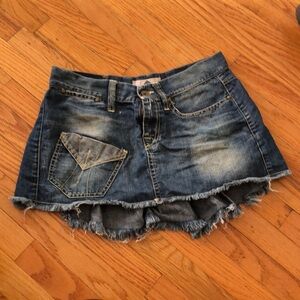 Fornorina micro mini pleated skirt